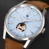 Montre Lip Himalaya Automatique 40 mm Cœur Ouvert Cadran Bleu