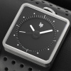 Montre Lip Big TV Automatique 35 mm Carrée Cadran Noir Cuir