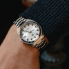 Montre Lip Général de Gaulle 35 mm Quartz Cadran Argenté Acier