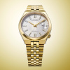 Montre Citizen Tsuyosa 60 37 mm Automatique Acier Plaqué Or Cadran Argenté