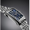 Montre Frederique Constant Classics Carrée Automatic 42,3 x 30 mm Cadran Bleu Bracelet Acier