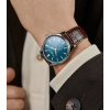 Montre Frederique Constant Classics Index Small Seconds Automatic 39 mm Cadran Bleu Bracelet Cuir