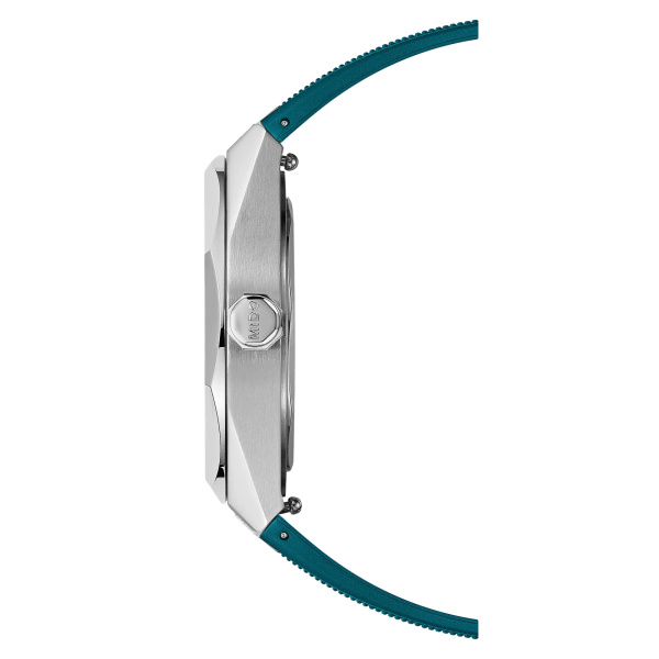 Montre Mido Multifort 8 One Crown 38,4 x 40 mm Automatique Cadran Vert Bracelet Caoutchouc
