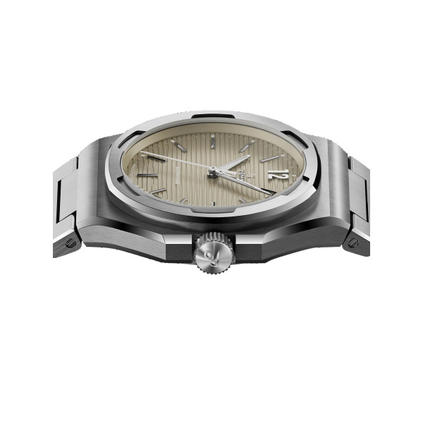 Montre Yema Wristmaster Slim CMM.20 39 mm Automatique Cadran Beige Bracelet Acier