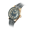 Montre Yema Skin Diver Slim Bronze CMM.20 39 mm Automatique Cadran Gris Bracelet Cuir Édition Limitée