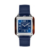 Montre Briston Streamliner Kennedy Grand 36 mm Quartz Cadran Bleu Cuir