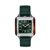 Montre Briston Streamliner Kennedy Grand 36 mm Quartz Cadran Vert Cuir