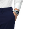 Montre Tissot PRX 42 mm Automatique Chronographe Cadran Bleu Dégradé Bracelet Acier