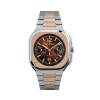 Montre Bell & Ross BR-05 Chrono S.T. Dupont 42 mm Bracelet Or Rose et Acier