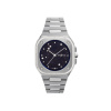 Montre Bell & Ross BR-05 36 mm Blue Diamond Eagle Lunette Sertie Bracelet Acier