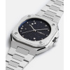 Montre Bell & Ross BR-05 36 mm Blue Diamond Eagle Lunette Sertie Bracelet Acier