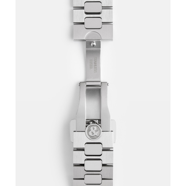 Montre Bell & Ross BR-05 36 mm Blue Diamond Eagle Lunette Sertie Bracelet Acier