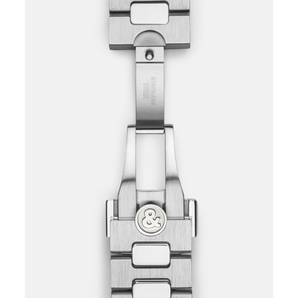 Montre Bell & Ross BR-05 Grey Mirror Steel 40 mm Cadran Miroir Bracelet Acier