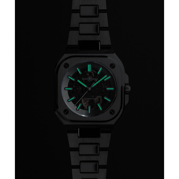Montre Bell & Ross BR-05 Skeleton Phantom 41 mm Céramique Noire Édition Limitée