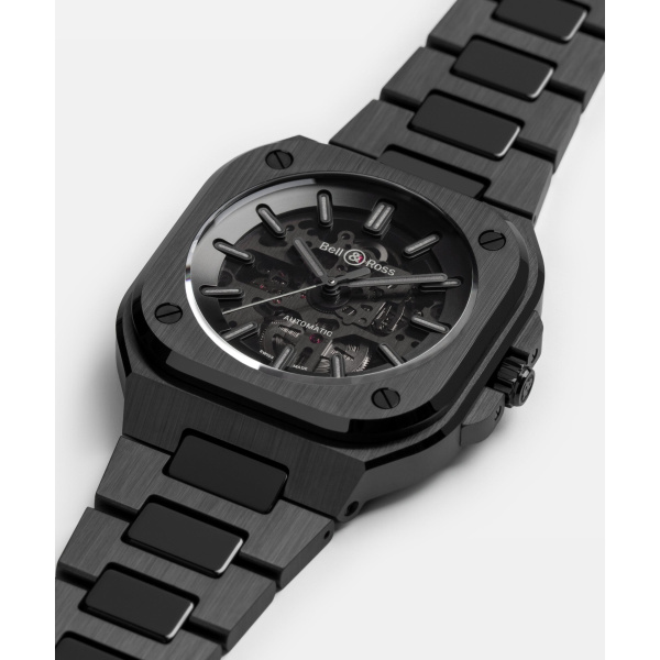 Montre Bell & Ross BR-05 Skeleton Phantom 41 mm Céramique Noire Édition Limitée