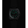 Montre Bell & Ross BR-05 Skeleton Phantom 41 mm Céramique Bracelet Caoutchouc