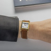 Montre Herbelin Antarès Carré 19,4 mm PVD Or Jaune Cuir Camel