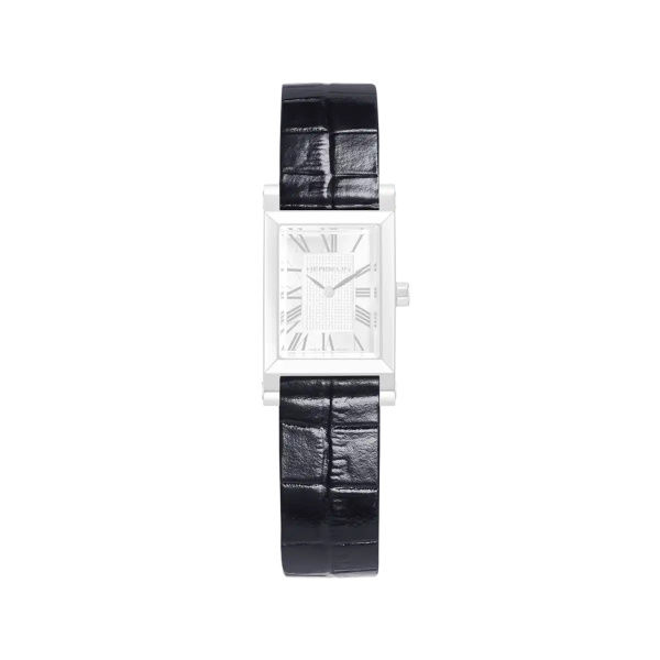 Bracelet Herbelin Antarès Cuir Bleu Façon Croco