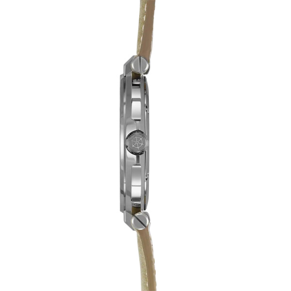 Montre Herbelin Newport 40,5 mm Quartz Cadran Noir Cuir Beige