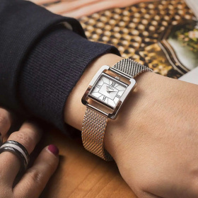 Montre Herbelin Ve Avenue 19 mm Quartz Cadran Argent Maille Milanaise
