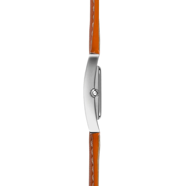 Montre Herbelin Ve Avenue 19 mm Quartz Cadran Argent Cuir Orange