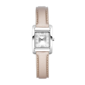 Montre Herbelin Ve Avenue 19 mm Quartz Cadran Argent Cuir Rose