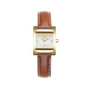 Montre Herbelin Ve Avenue 19 mm Quartz PVD Or Jaune Cadran Blanc Cuir Camel