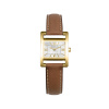 Montre Herbelin Ve Avenue 19 mm Quartz PVD Or Jaune Clous de Paris Cuir Brun