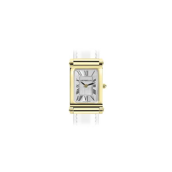 Boîtier Herbelin Antarès Galbé PVD Or Jaune 24 x 19 mm