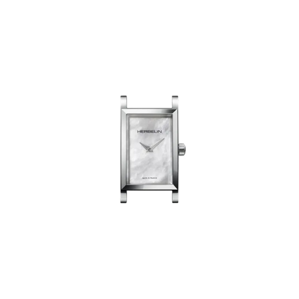 Boîtier Herbelin Antarès Rectangle Nacre Sans Index 27 x 19 mm