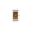 Boîtier Herbelin Antarès Rectangle Œil de Tigre Acier 27 x 19 mm