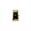 Boîtier Herbelin Antarès Rectangle Doré Cadran Noir 27 x 19 mm