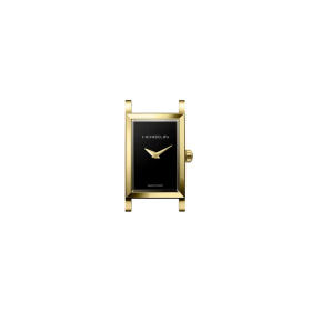 Boîtier Herbelin Antarès Rectangle Doré Cadran Noir 27 x 19 mm