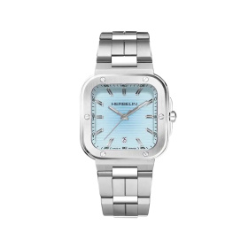 Montre Herbelin Cap Camarat Square 39 mm Quartz Cadran Bleu Arctique Bracelet Acier