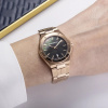 Montre Herbelin Cap Camarat 33 mm Quartz PVD Or Rose Cadran Nacre Noire