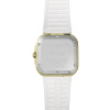 Montre Herbelin Cap Camarat Square 30 mm Quartz PVD Or Jaune Cadran Nacre Diamants