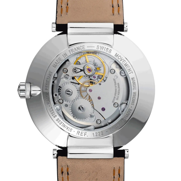 Montre Herbelin Newport Slim 42 mm Mécanique Cadran Bleu Bracelet Cuir
