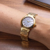 Montre Herbelin Newport Slim 32 mm Quartz Cadran Nacre Blanche PVD Or Jaune