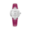 Montre Herbelin Newport 34,5 mm Quartz Date Cadran Nacre Diamants Bracelet Cuir