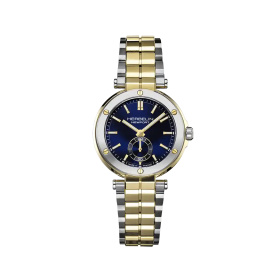 Montre Herbelin Newport 35 mm Quartz Petite Seconde Cadran Bleu Bicolore