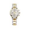Montre Herbelin Newport Chrono 35 mm Cadran Nacre Diamants Bracelet Bicolore