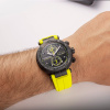 Montre Herbelin Newport Carbone Titane 46,5 mm Chronographe Automatique Cadran Noir