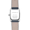 Montre Herbelin Art Déco Tonneau 19,4 mm Quartz Cadran Argent Cuir Bleu
