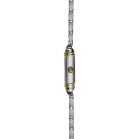 Montre Herbelin Art Déco Tonneau 19,4 mm Quartz Bicolore Maille Grain de Riz