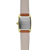Montre Herbelin Art Déco Tonneau 19,4 mm Quartz PVD Or Jaune Cuir Camel
