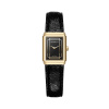 Montre Herbelin Art Déco 1925's 22 mm Quartz PVD Or Jaune Cadran Noir Laqué