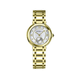 Montre Herbelin Galet Petite Seconde Nacre et PVD Or Jaune 31,5 mm