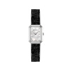 Montre Herbelin Octogône Rectangle Nacre Blanche Cuir Velours 20,4 mm