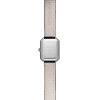 Montre Herbelin Octogône Rectangle Nacre Blanche Cuir Velours 20,4 mm
