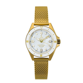 Montre Yema Navygraf Marine Nationale 400e Anniversaire 34 mm Cadran Nacre